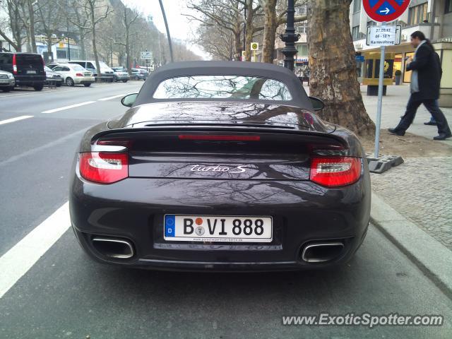 Porsche 911 Turbo spotted in Berlin, Germany