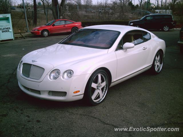 Bentley Continental spotted in Belleville, Michigan