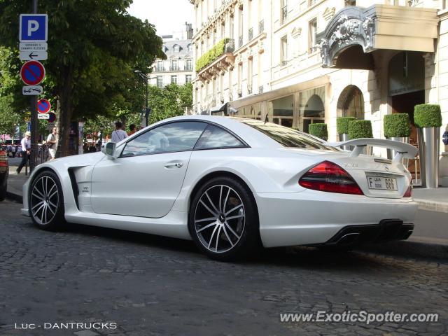 Mercedes SL 65 AMG spotted in Porto, Portugal