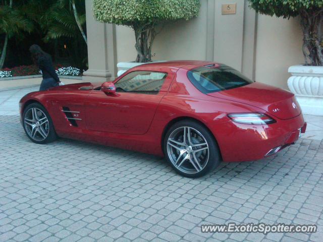 Mercedes SLS AMG spotted in Naples, Florida