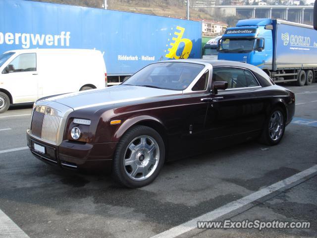 Rolls Royce Phantom spotted in Chiasso, Switzerland