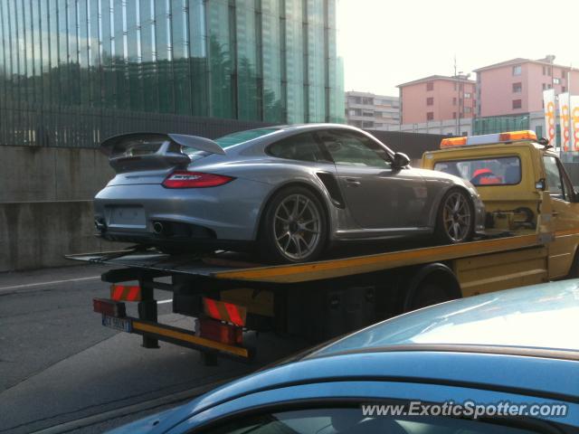Porsche 911 GT2 spotted in Chiasso, Switzerland