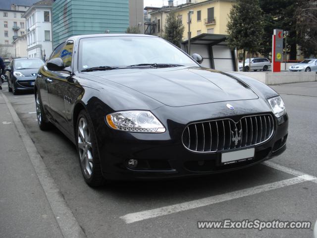 Maserati Quattroporte spotted in Chiasso, Switzerland