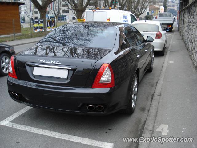 Maserati Quattroporte spotted in Chiasso, Switzerland