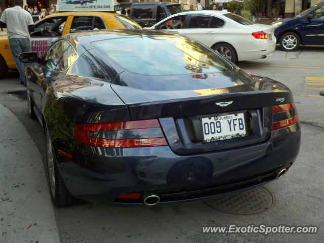 Aston Martin DB9 spotted in Aventura, Florida