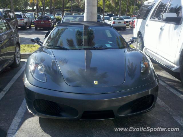 Ferrari F430 spotted in Aventura, Florida