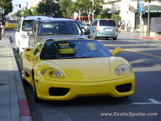 Ferrari 360 Modena spotted in Santa Monica, California