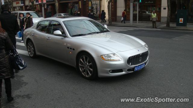Maserati Quattroporte spotted in SHANGHAI, China