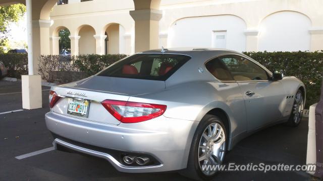 Maserati GranTurismo spotted in Marco Island, Florida