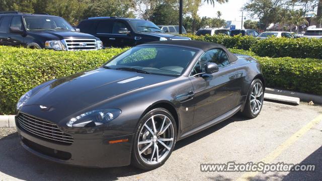 Aston Martin Vantage spotted in Marco Island, Florida