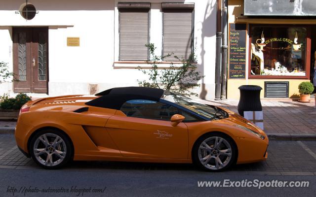 Lamborghini Gallardo spotted in Kosice, Slovakia