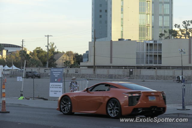 Lexus LFA spotted in Las Vegas, Nevada