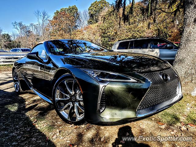 Lexus LC 500 spotted in Chester, New Jersey