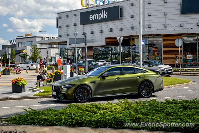 Mercedes AMG GT spotted in Wroclaw, Poland