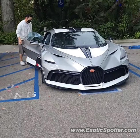 Bugatti Divo spotted in Los Angeles, California
