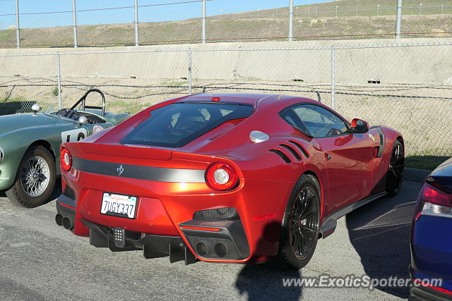 Ferrari F12 spotted in Salinas, California