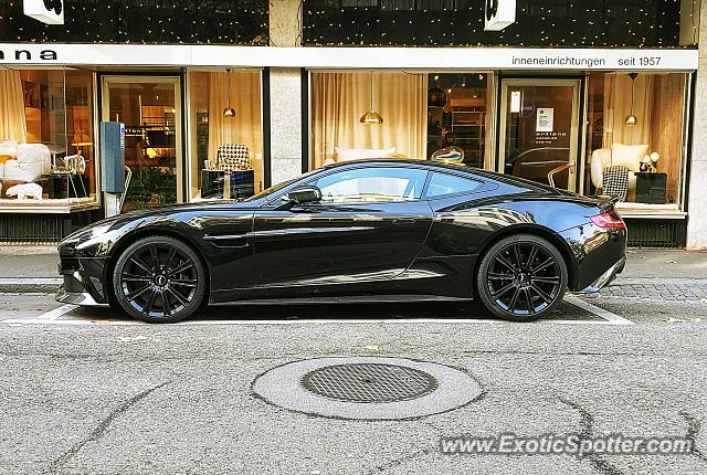 Aston Martin Vanquish spotted in Zürich, Switzerland