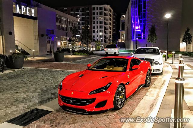 Ferrari Portofino spotted in Charlotte, North Carolina