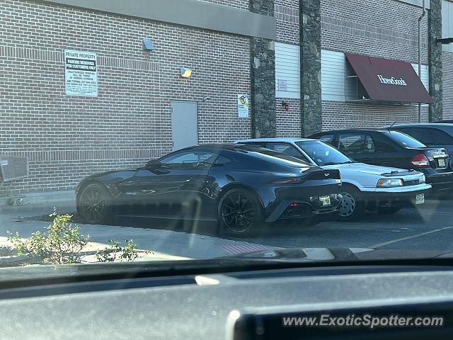 Aston Martin Vantage spotted in Edgewater, New Jersey