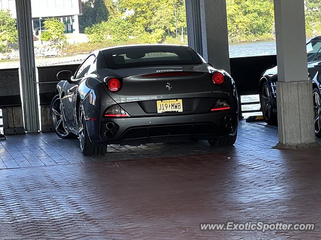 Ferrari California spotted in Edgewater, New Jersey