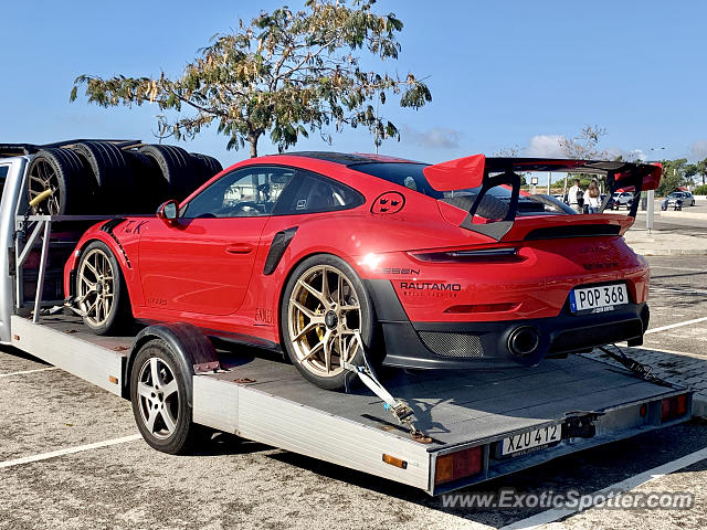 Porsche 911 GT2 spotted in Montenegro, Portugal