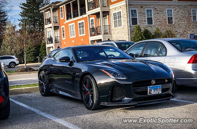 Jaguar F-Type spotted in Bloomington, Indiana