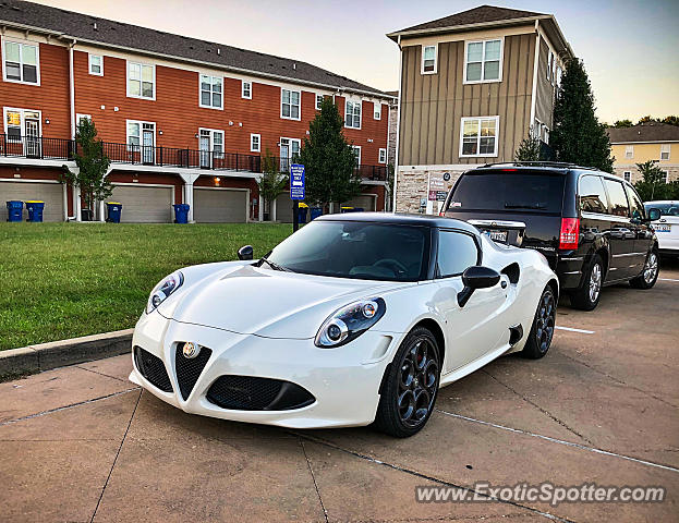 Alfa Romeo 4C spotted in Bloomington, Indiana