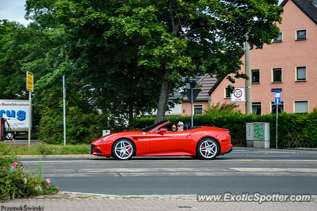 Ferrari California spotted in Dresden, Germany
