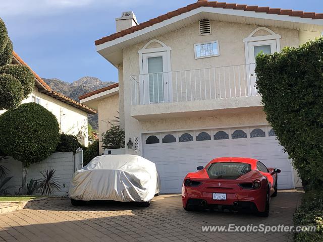 Ferrari 488 GTB spotted in Burbank, California