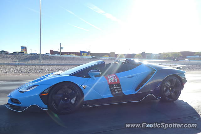 Lamborghini Centenario spotted in Las Vegas, Nevada