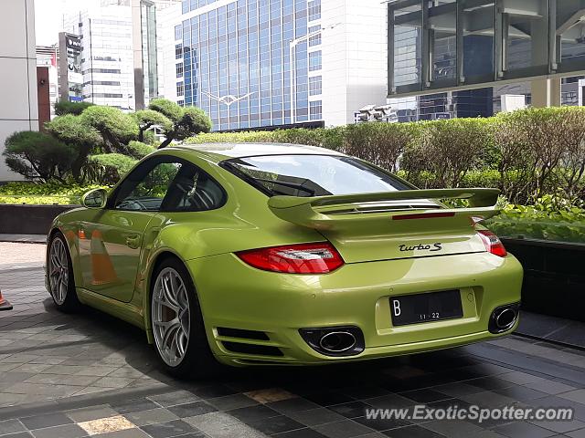 Porsche 911 Turbo spotted in Jakarta, Indonesia