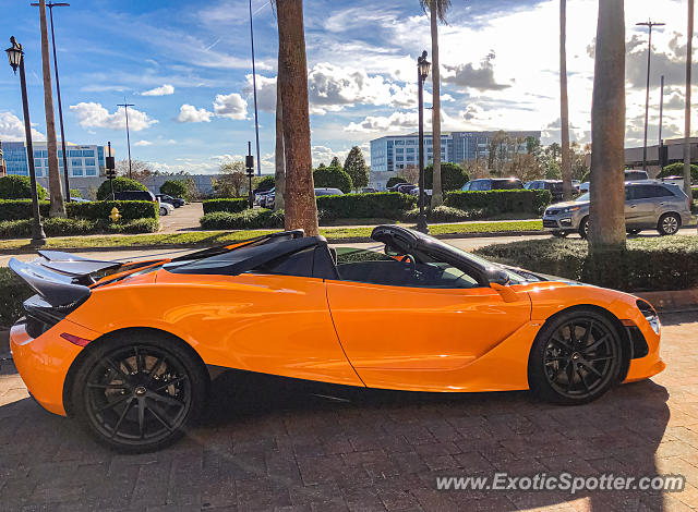 Mclaren 720S spotted in Jacksonville, Florida