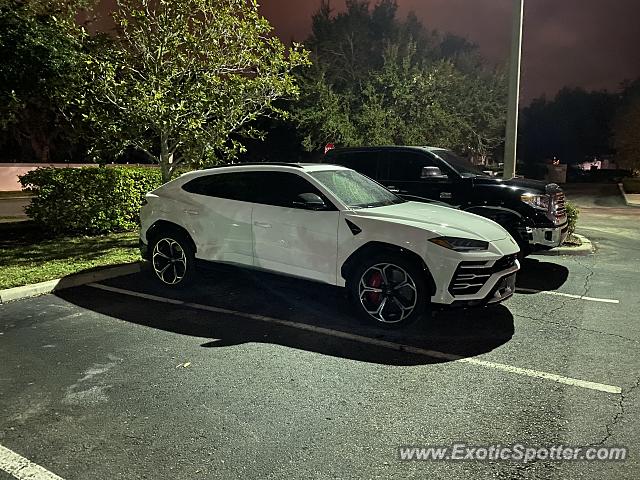 Lamborghini Urus spotted in Orlando, Florida