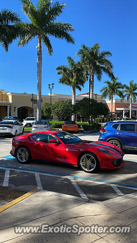 Ferrari 812 Superfast spotted in Delray Beach, Florida
