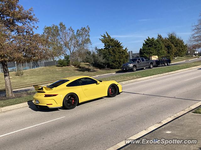 Porsche 911 GT3 spotted in Austin, Texas