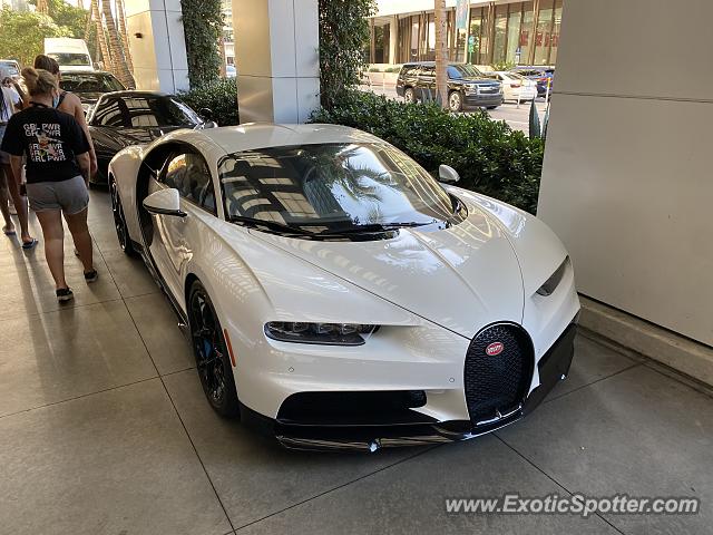 Bugatti Chiron spotted in Miami, Florida