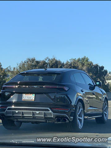 Lamborghini Urus spotted in South SF, California