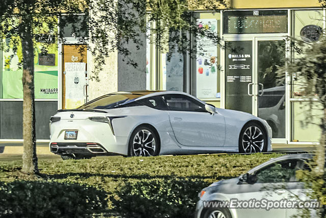 Lexus LC 500 spotted in Jacksonville, Florida