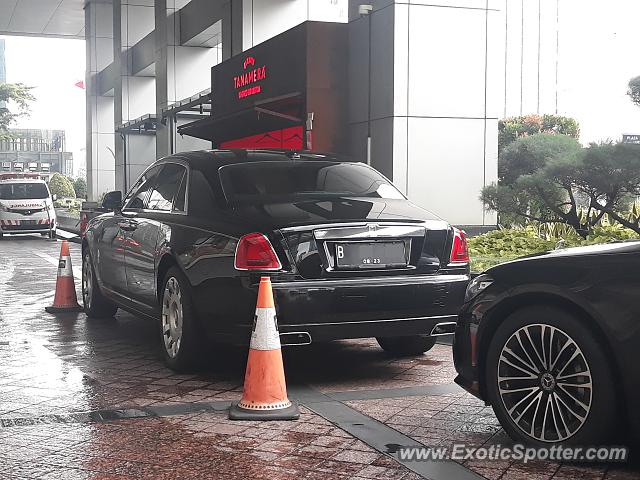 Rolls-Royce Ghost spotted in Jakarta, Indonesia