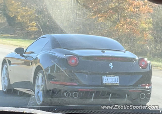 Ferrari California spotted in Lexington, North Carolina