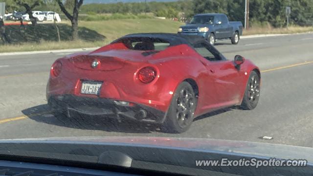 Alfa Romeo 4C spotted in Austin, Texas