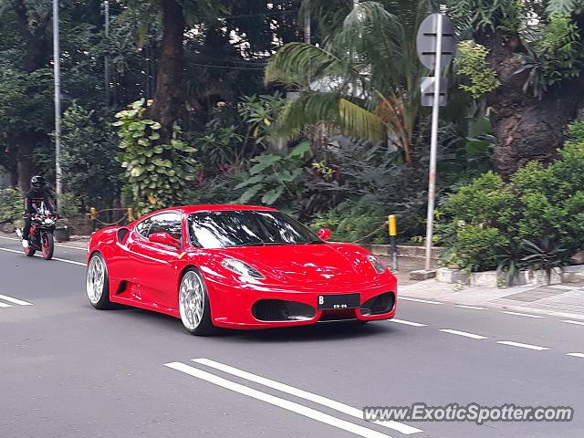 Ferrari F430 spotted in Jakarta, Indonesia