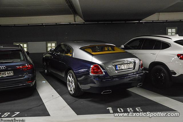 Rolls-Royce Wraith spotted in Dresden, Germany