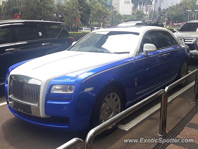 Rolls-Royce Ghost spotted in Jakarta, Indonesia