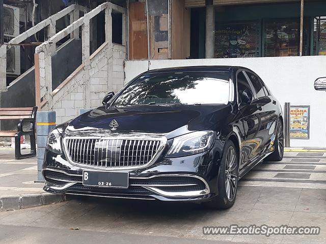 Mercedes Maybach spotted in Jakarta, Indonesia