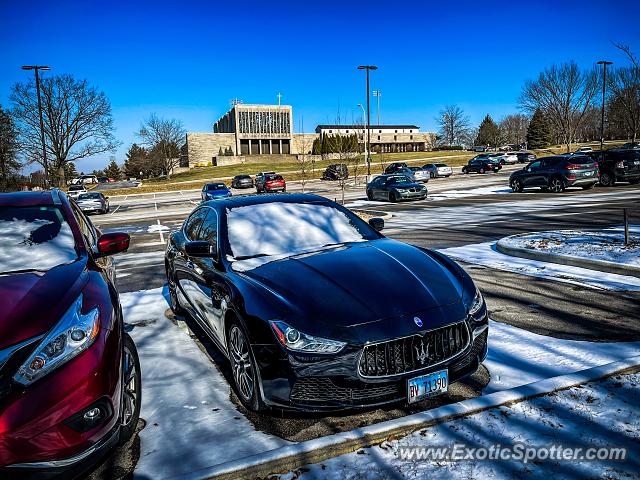 Maserati Ghibli spotted in Bloomington, Indiana