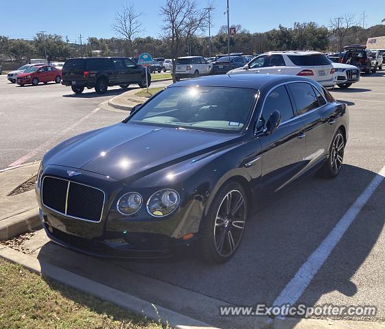 Bentley Flying Spur spotted in Austin, Texas