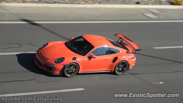 Porsche 911 GT3 spotted in Santiago, Chile