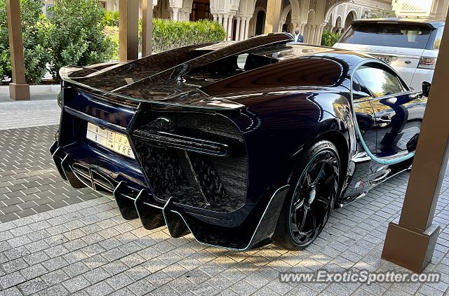 Bugatti Chiron spotted in Dubai, United Arab Emirates