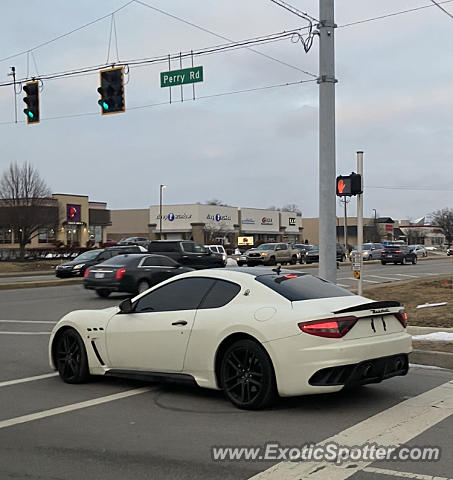 Maserati GranTurismo spotted in Plainfield, Indiana